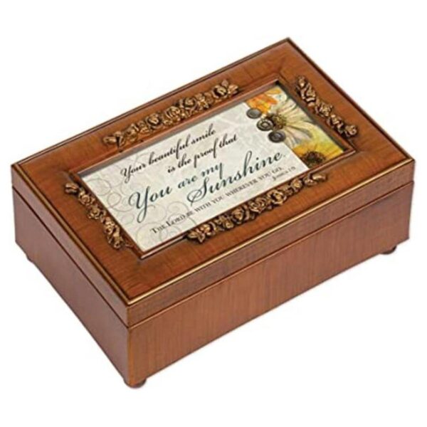 Cottage Garden You are My Sunshine Caja de música con_1