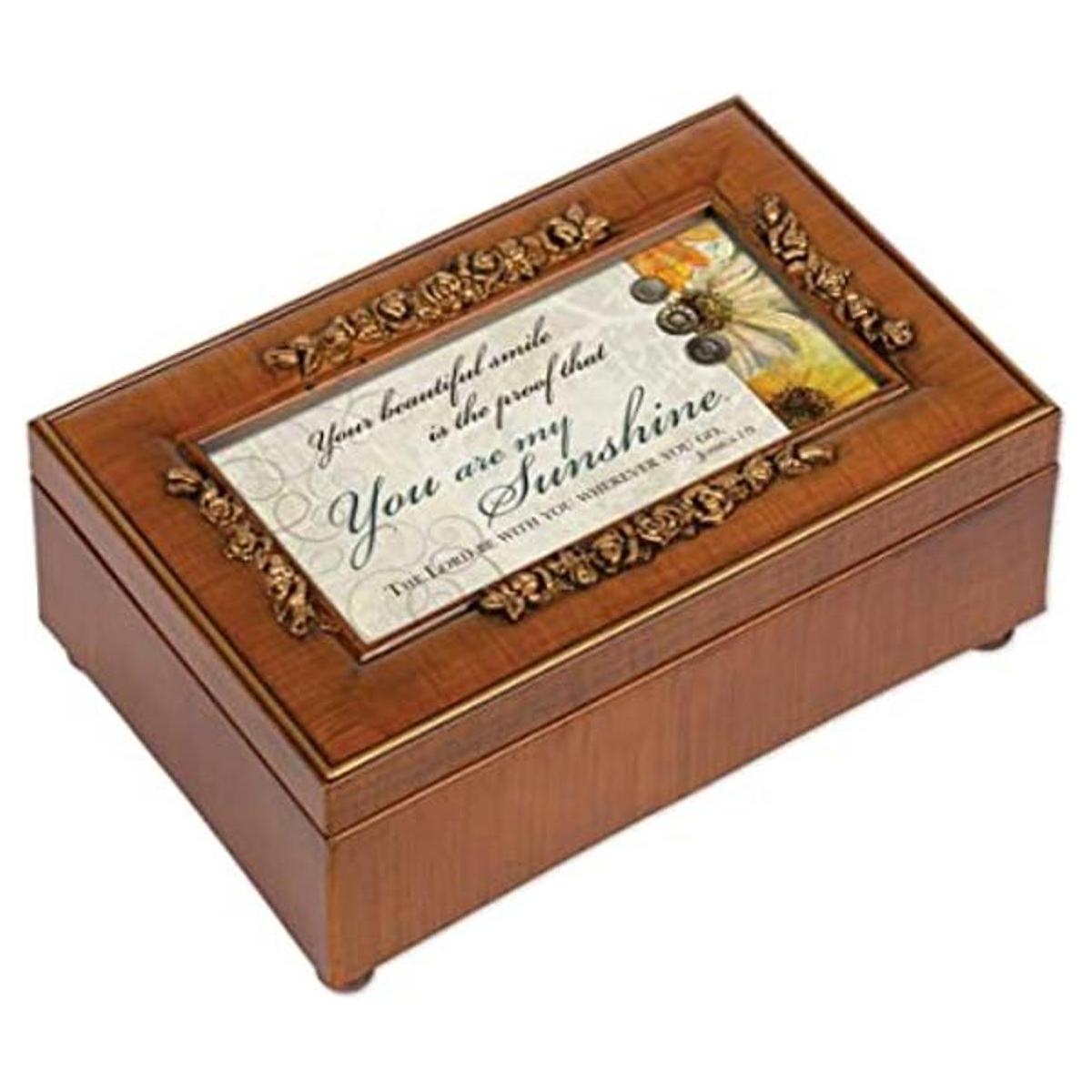 Cottage Garden You are My Sunshine Caja de música con