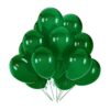 Globos de látex verde oscuro paquete de 50 globos de_1
