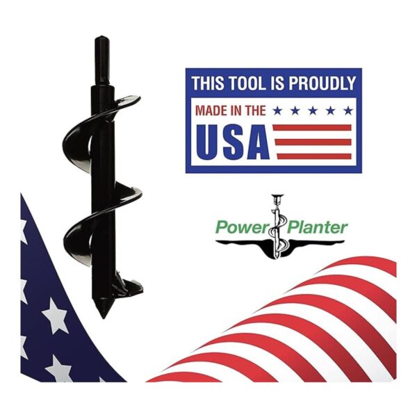 Power Planter Herramienta de taladro para plantar flores y_5