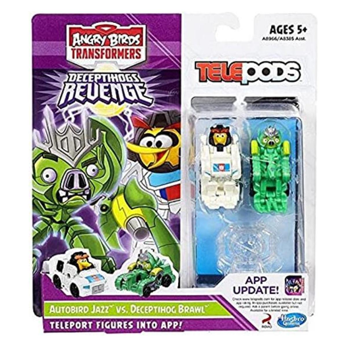 Figura de Angry Birds Transformers Telepods Pájaro de Jazz