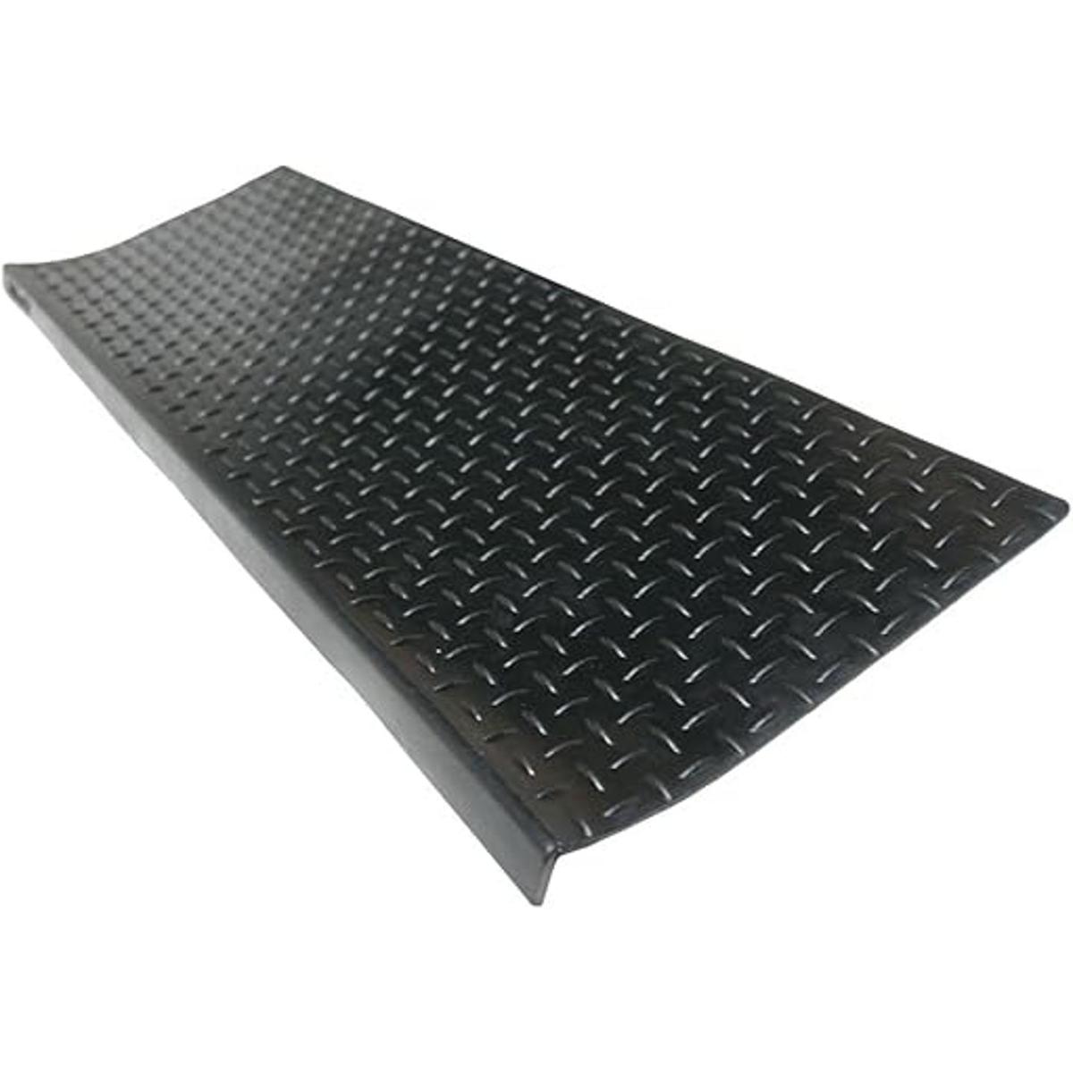 RubberCal DiamondPlate tapete para escalera de hule
