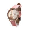 JewelryWe Bling Rhinestone acentuado Torre Eiffel reloj de_1
