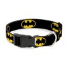 Collar de clip de plástico con hebilla Batman Shield_1