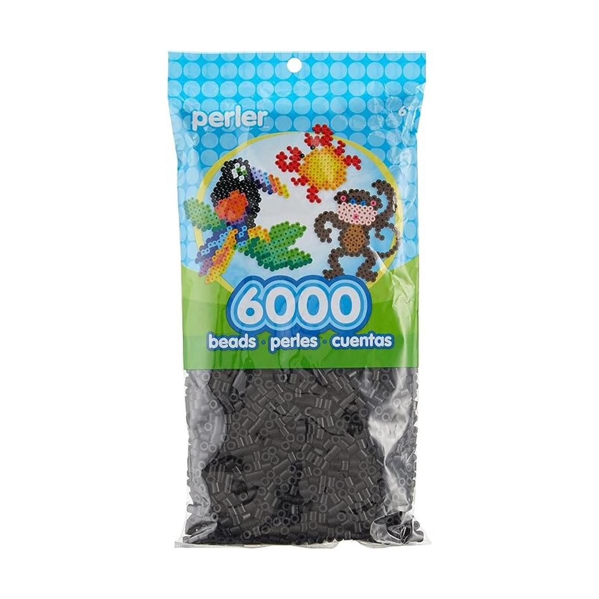 Perler Beads 6000 Bead Mix. Negro