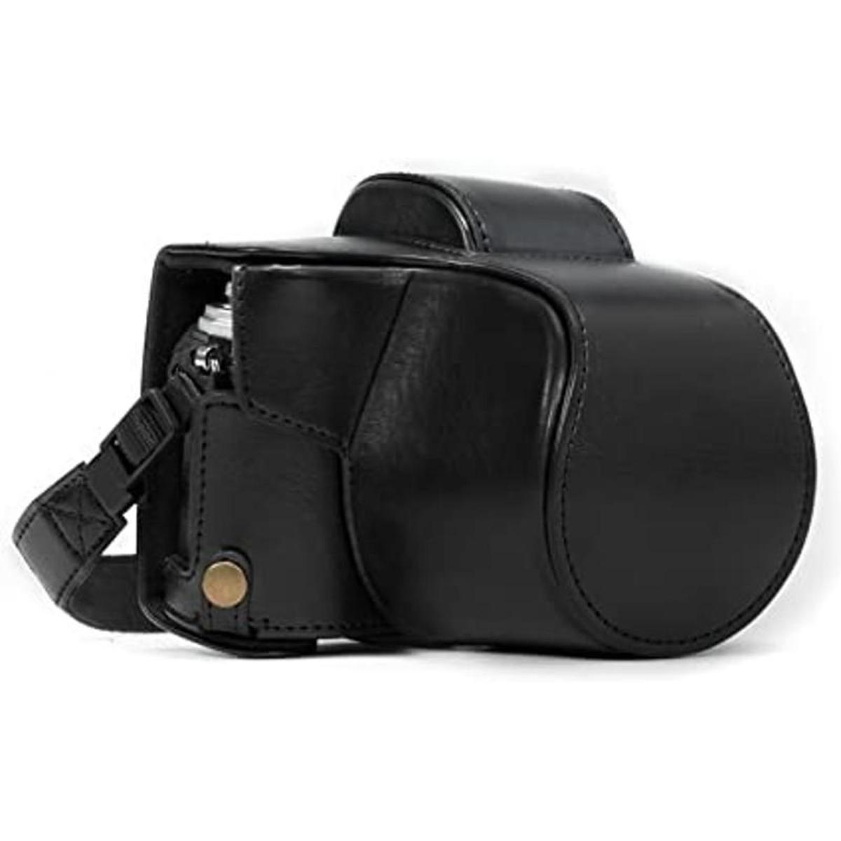 MegaGear Ever Ready Funda de piel para cámara Olympus OMD
