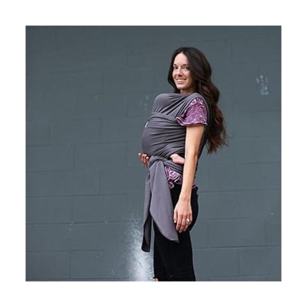 Sleepy Wrap Portabebés bandolera elástica Ergo gris_3