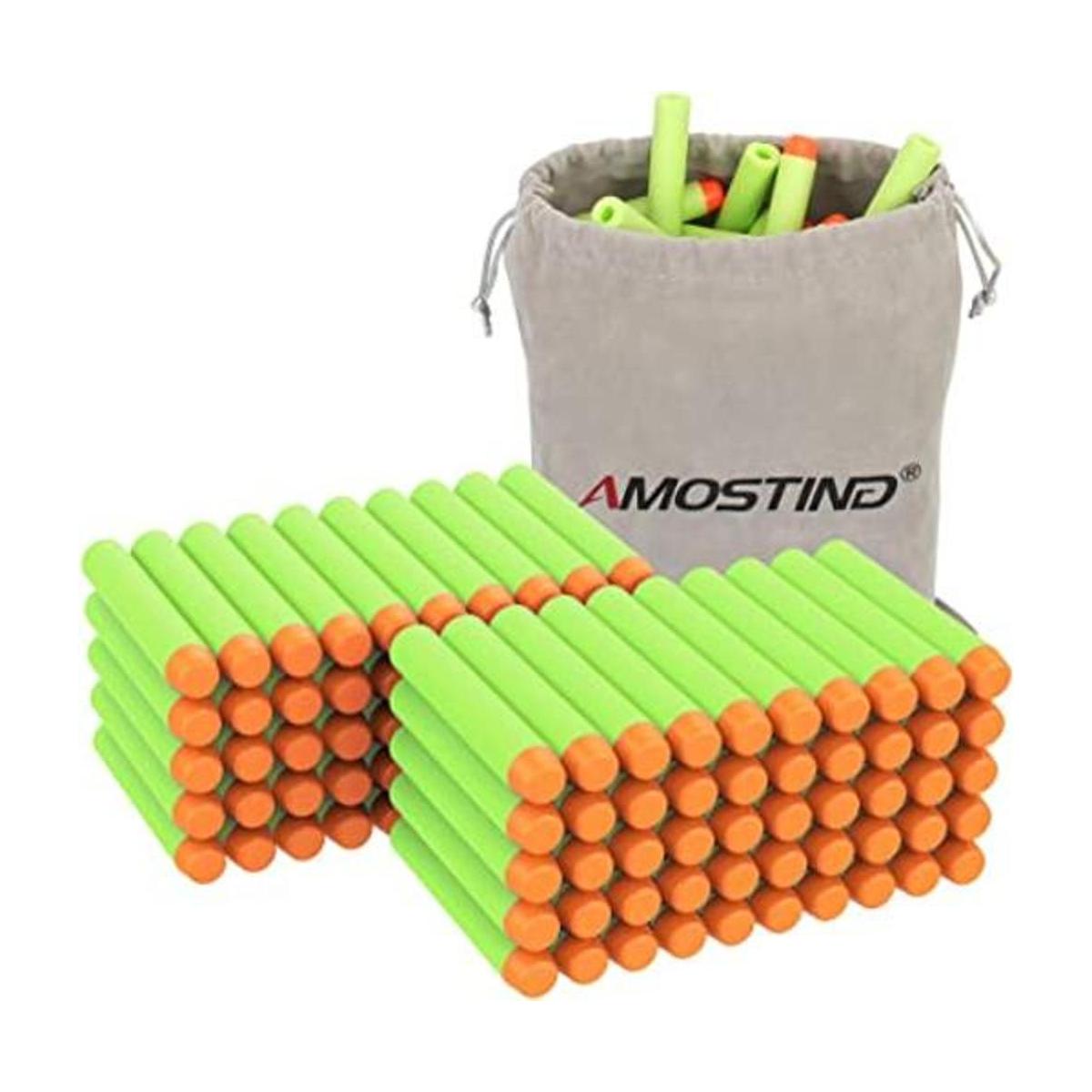 AMOSTING 100 dardos de repuesto para Nerf NStrike Elite