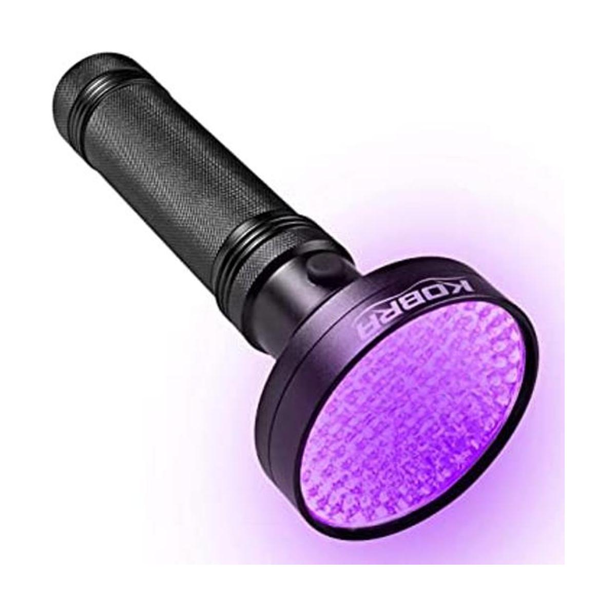 Linterna de mano UV luz negra de Kobra para inspección