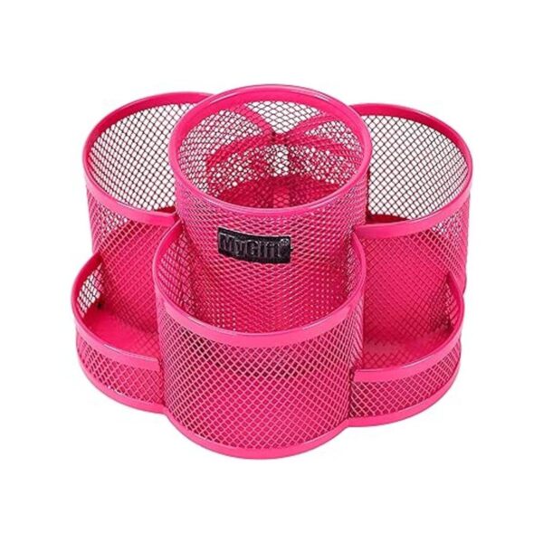MyGift Fuschia giratoria de malla metálica de 7_5
