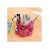MyGift Fuschia giratoria de malla metálica de 7_2