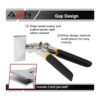 ABN 3 pulgadas compensar metal Seamer de mano para el
