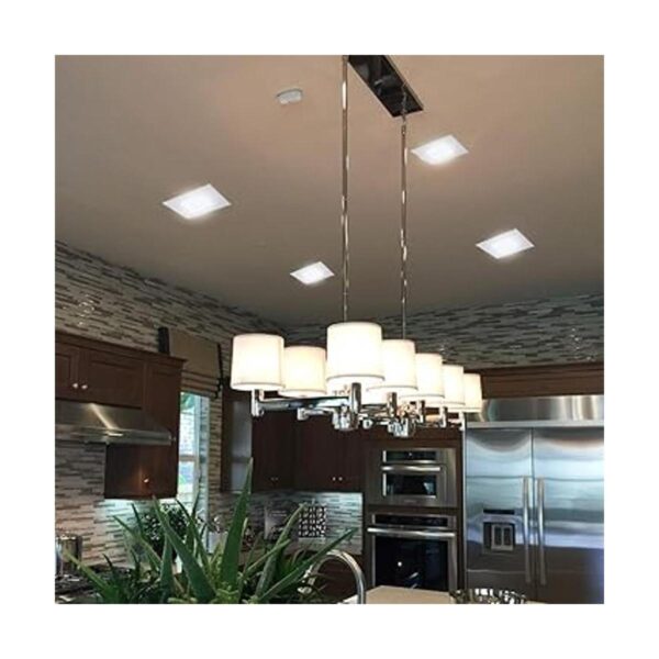 Feit Electric Luz de panel plano cuadrada empotrable LED_3