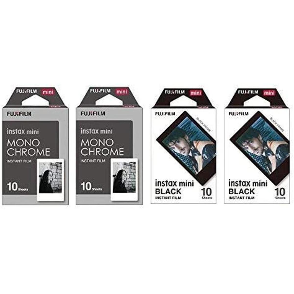 Fujifilm Instax Mini Juego de 4 paquetes de película