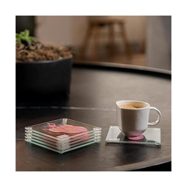 Posavasos anatómicos para muestras de corazón juego de_5
