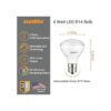 Sunlite 40456 Mini reflector LED R14 4 vatios