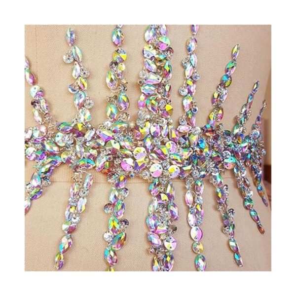 Parches individuales hechos a mano brillantes para coser o