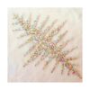 Parches individuales hechos a mano brillantes para coser o