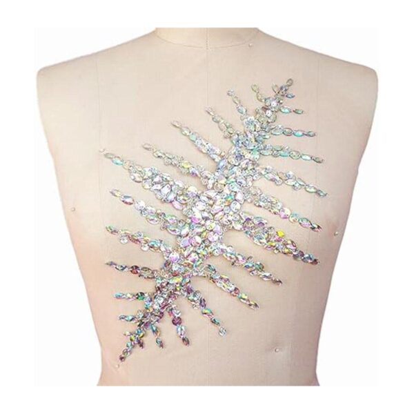 Parches individuales hechos a mano brillantes para coser o