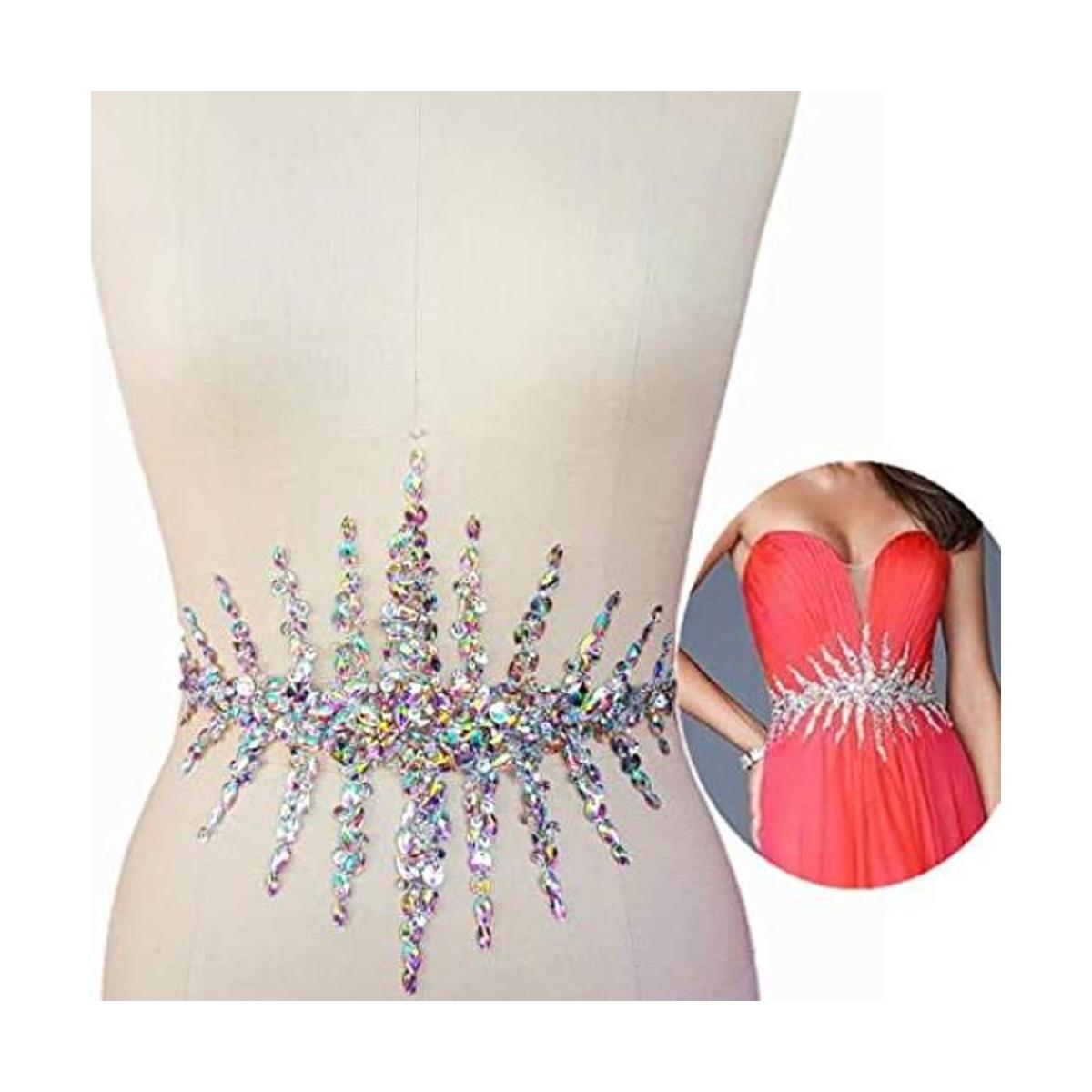 Parches individuales hechos a mano brillantes para coser o