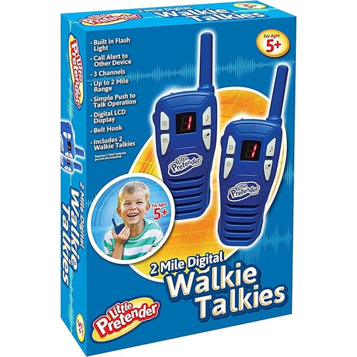 Little Pretender Walkie Talkies para niños rango de 2
