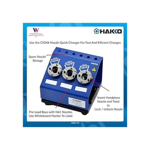 Hakko Boquilla de desoldar 0.039 in de largo N6112
