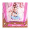 Monobeach Tienda de campaña de princesa para niñas casa_6