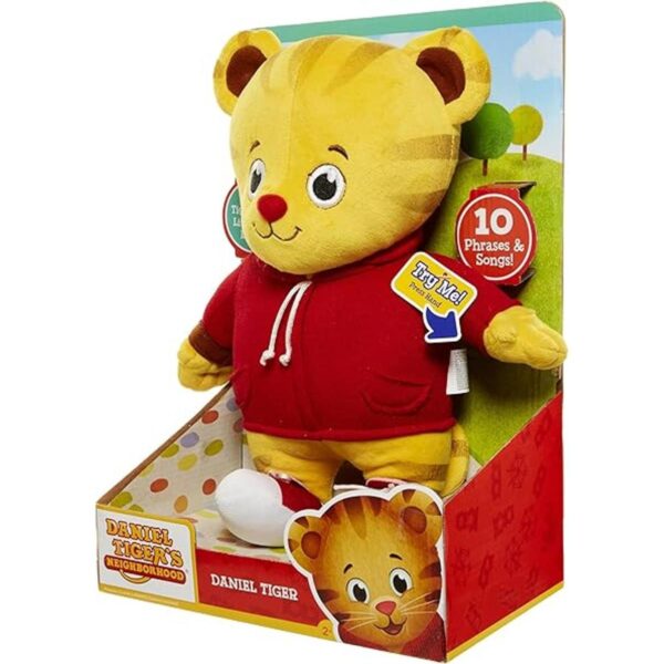 Juguete de peluche suave y tierno de Daniel Tiger cuenta_3