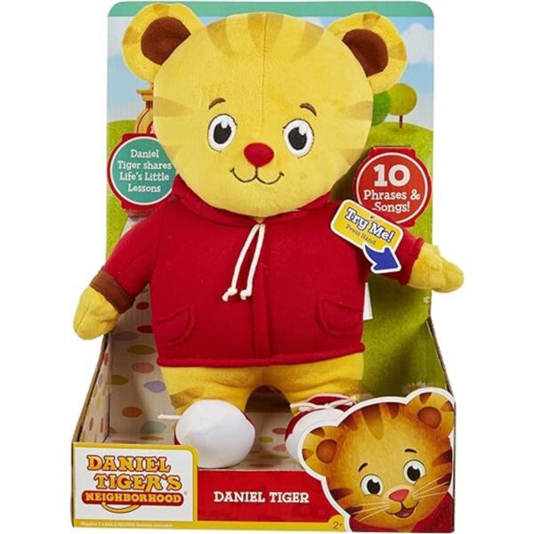Juguete de peluche suave y tierno de Daniel Tiger cuenta_4