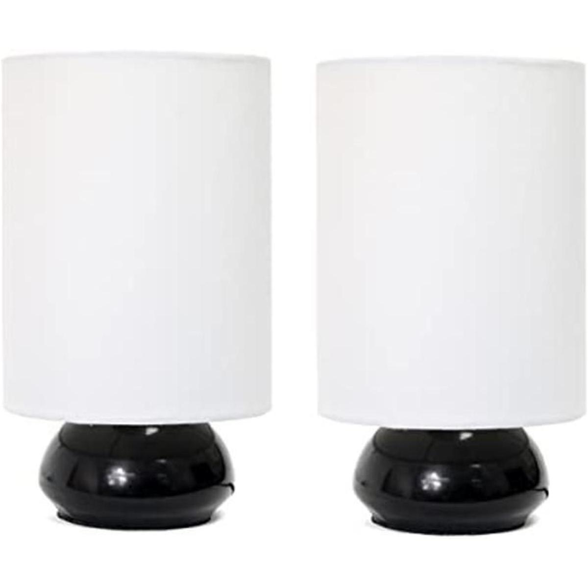 Empaque de 2 minilámparas táctiles Simple Designs Home