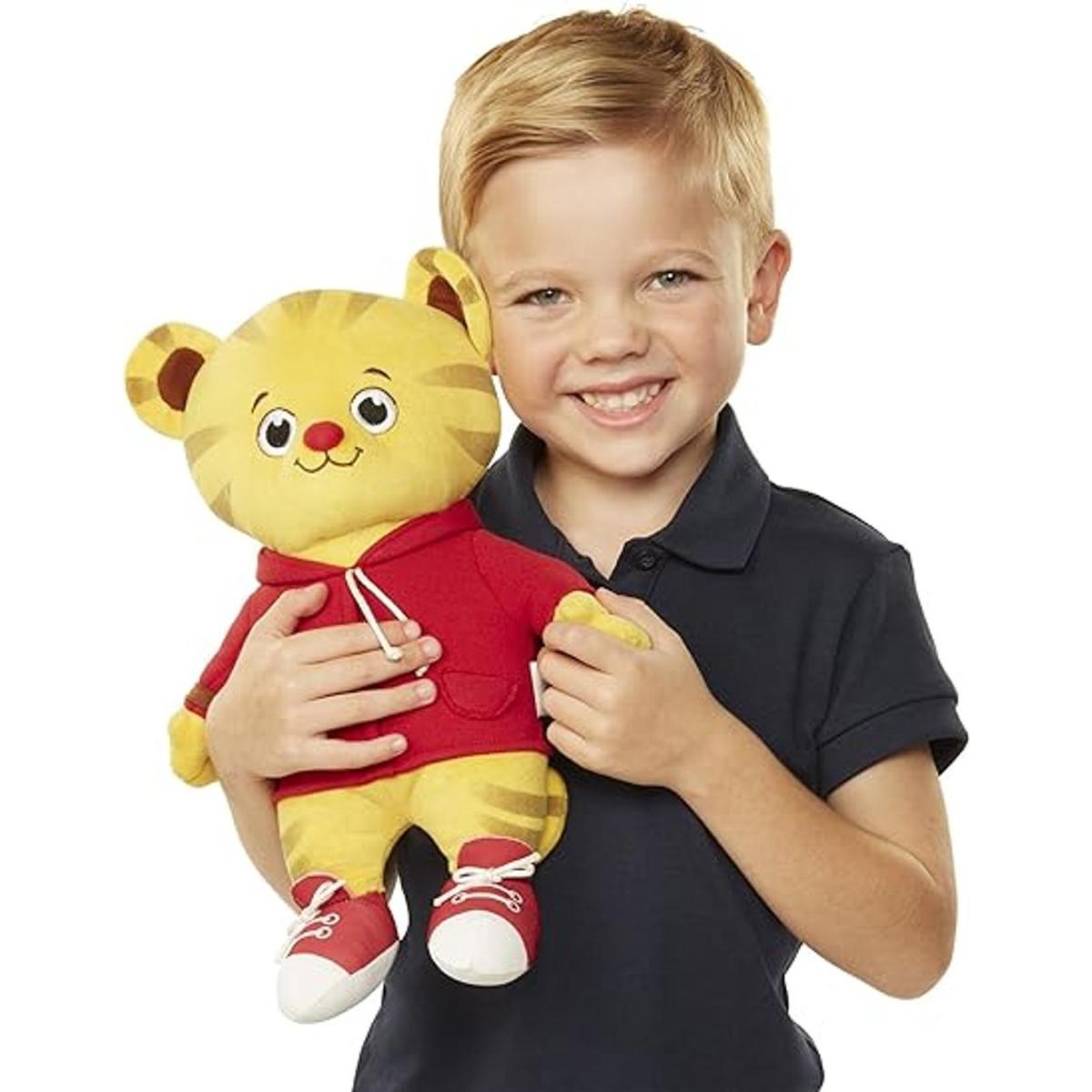 Juguete de peluche suave y tierno de Daniel Tiger cuenta