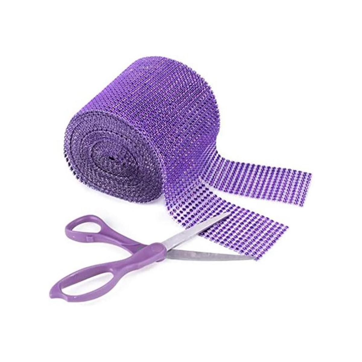 Rollo de cinta de malla para decoración de artes y