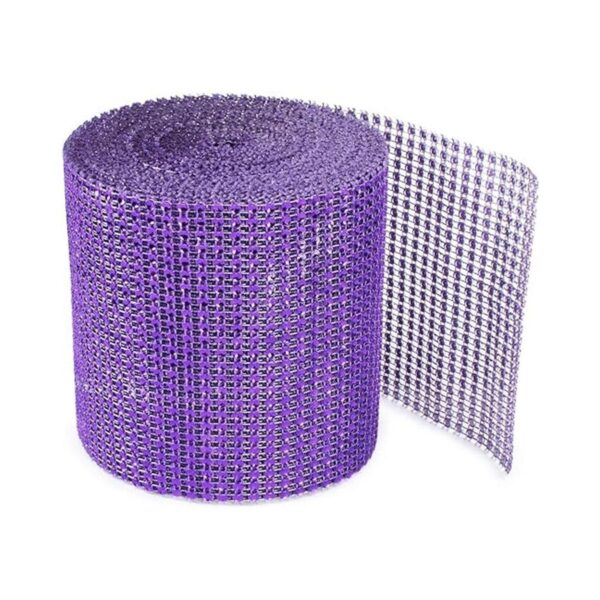 Rollo de cinta de malla para decoración de artes y