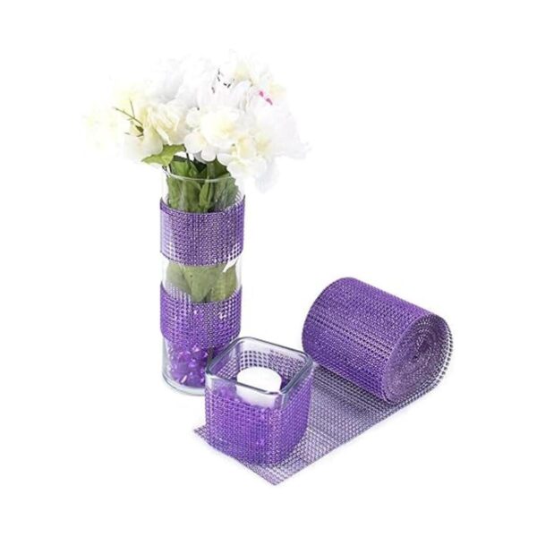 Rollo de cinta de malla para decoración de artes y