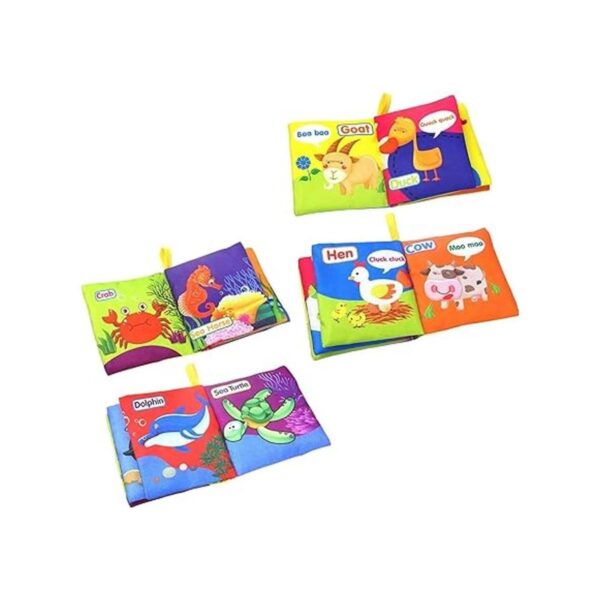 Coolplay Baby First Juego de 8 libros de tela suave no_4