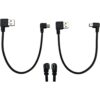 CERRXIAN Mini cable USB de 9 pulgadas mini USB de ángulo_1