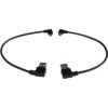 CERRXIAN Mini cable USB de 9 pulgadas mini USB de ángulo_2