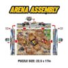 Big Wheel 4 x 4 Monster Truck Stunt Estadio Incluye 2