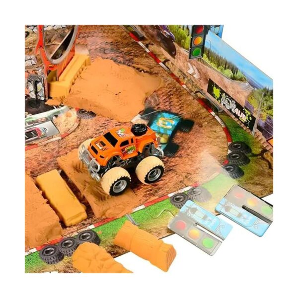 Big Wheel 4 x 4 Monster Truck Stunt Estadio Incluye 2