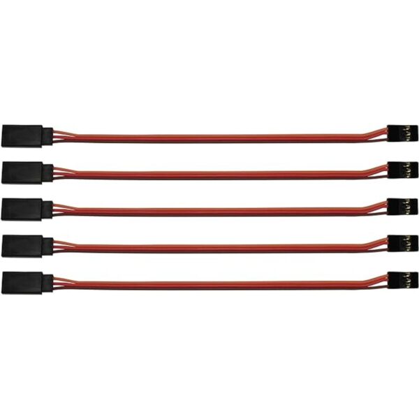 6Jr estilo Servo Extensión 5 unidades Apex RC_1