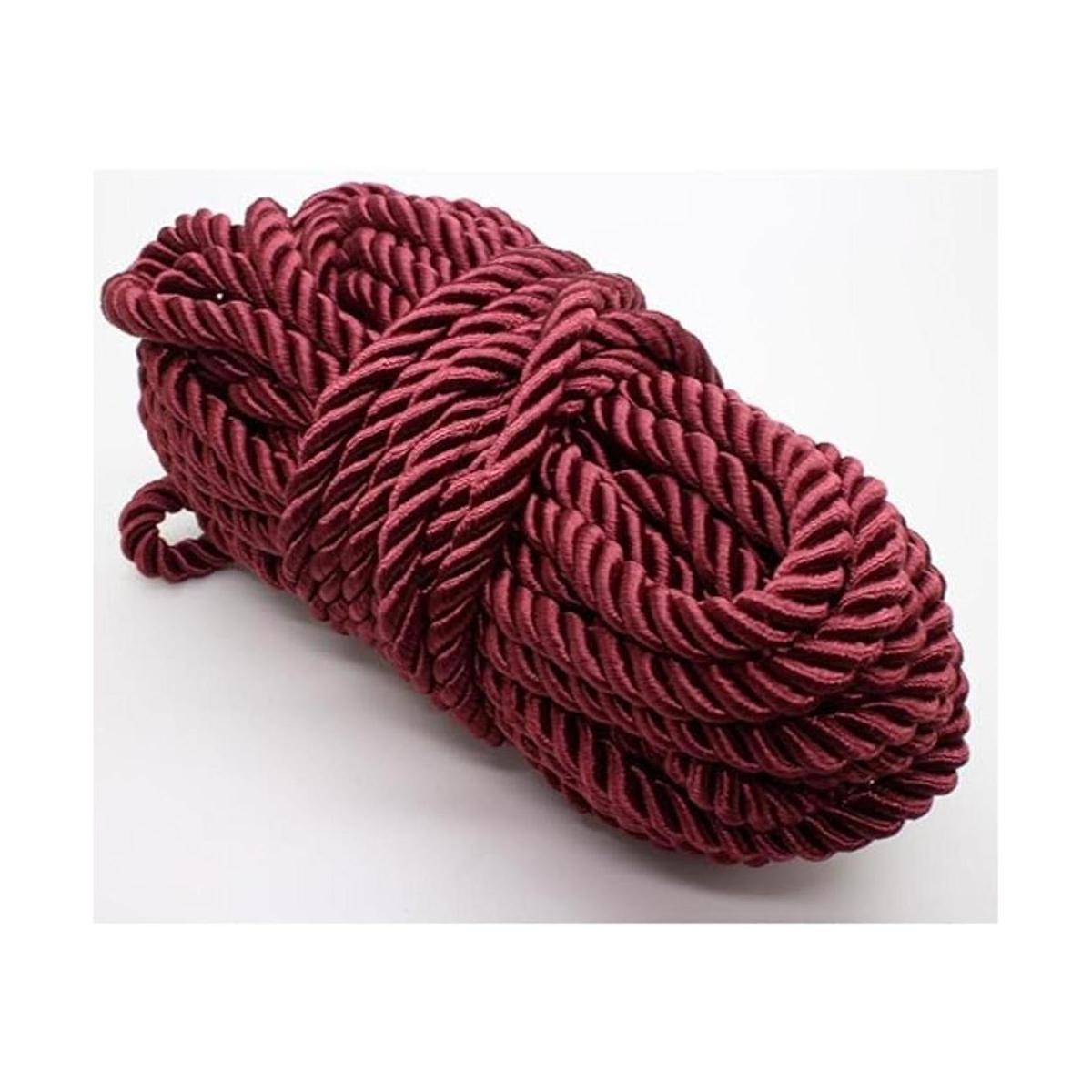 U Pick Cuerda trenzada decorativa de poliéster satinado