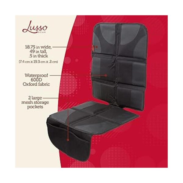 Protector de asiento de coche de Lusso Gear Para asiento_4