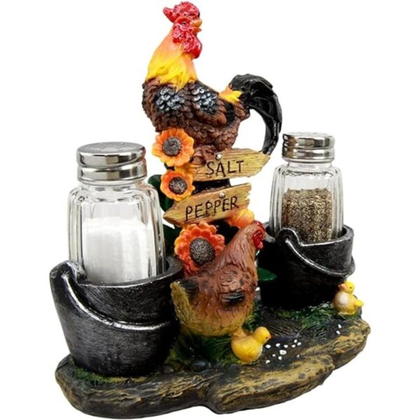 Ebros Gift Country Farm Barnyard Gallo de gallina y_3