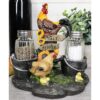 Ebros Gift Country Farm Barnyard Gallo de gallina y_6
