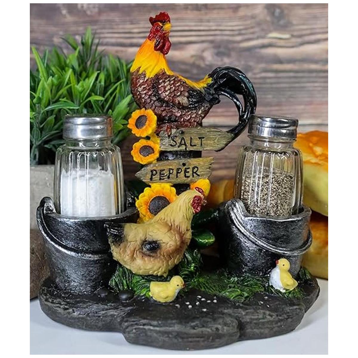 Ebros Gift Country Farm Barnyard Gallo de gallina y