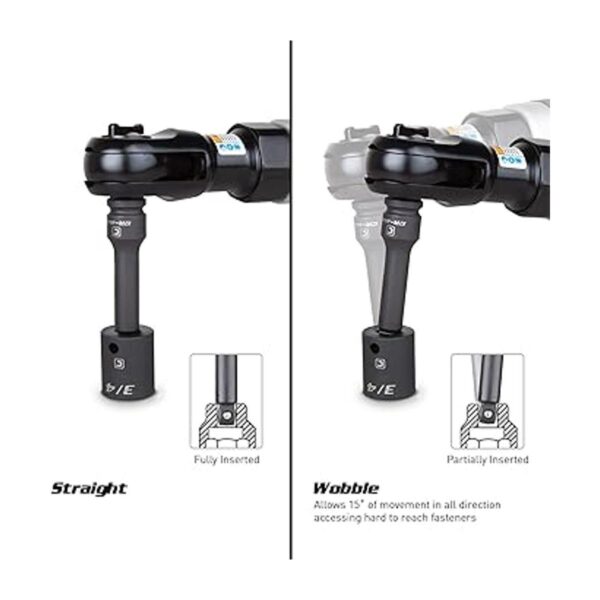 Capri Tools 38Inch Drive Wobble Impacto barra de_2