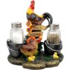 Ebros Gift Country Farm Barnyard Gallo de gallina y_2