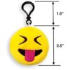 O hill 24 Pack Emoji Felpa almohadas Mini llavero_2