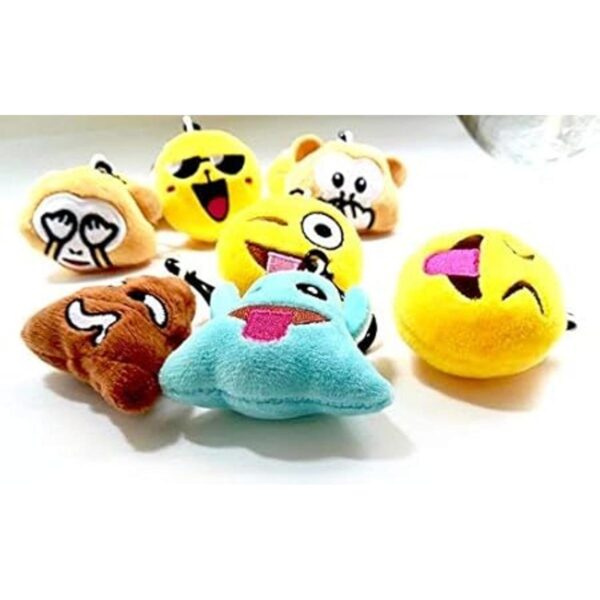 O hill 24 Pack Emoji Felpa almohadas Mini llavero_3