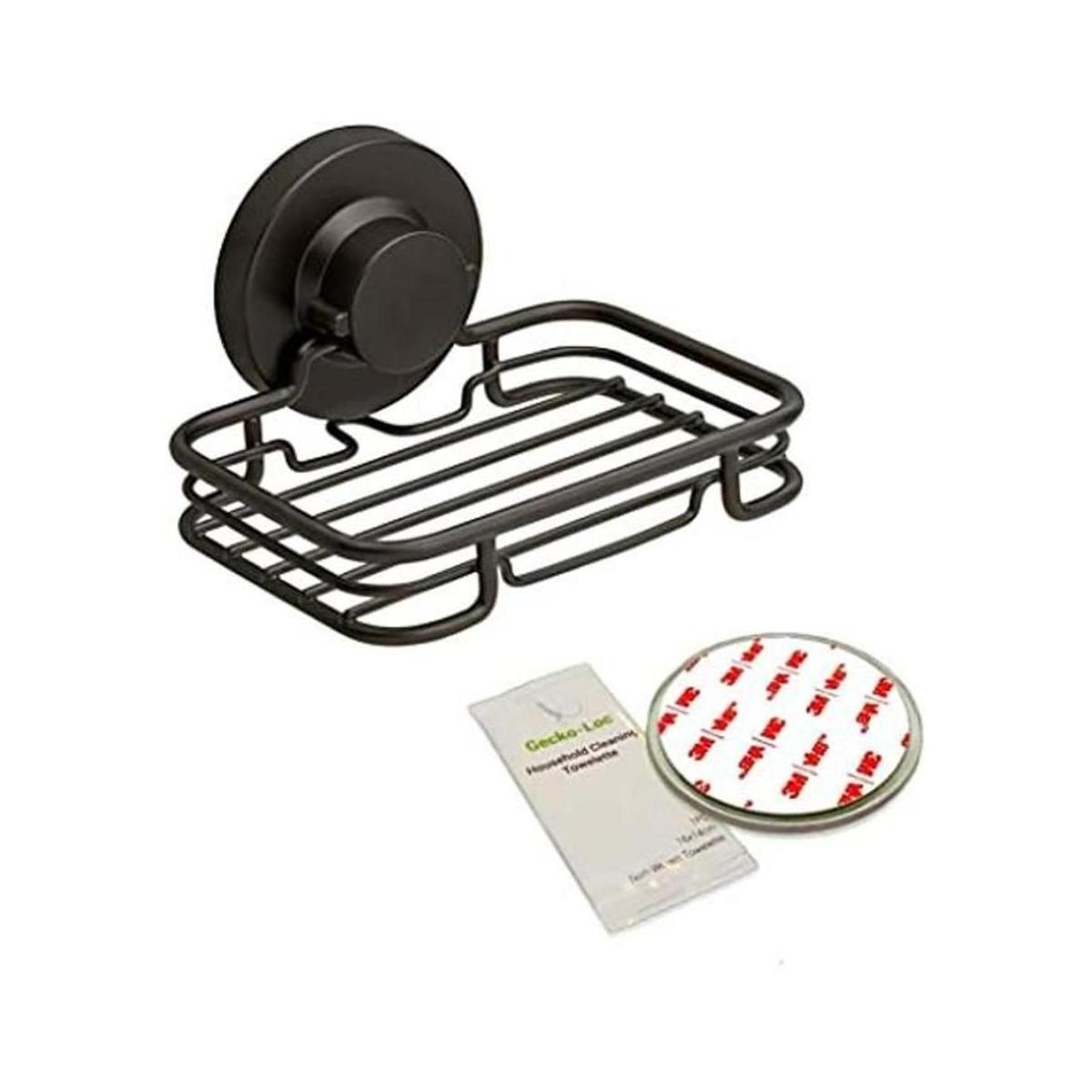 GeckoLoc Soporte para jabonera con ventosa para baño o